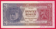 20 Korun 1926 Df perf.