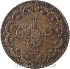 Turecko - 5 kurush 1293/32 - Abdul Hamid II.