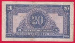 Rakousko - 20 Schilling 1944 Military