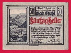 Bad Ischl - 50 haléřů - 1920