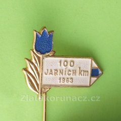 100 jarních km - modrý