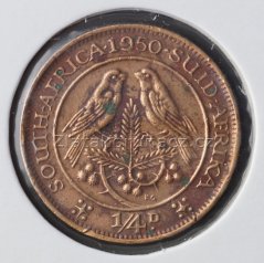 Afrika jižní (Jihoafrická rep.) - 1/4 penny 1950