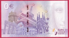 0 Euro souvenir - Hrad Zborov