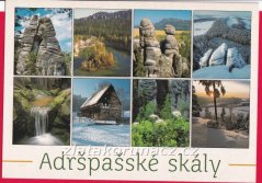 Adršpašské skály - ve čtyřech ročních období