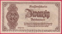 Německo - 20 Reichsmark 28.4.1945, s. AR