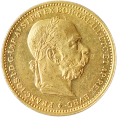 Zlatá mince Rakousko - Uhersko - 20 Koruna 1894
