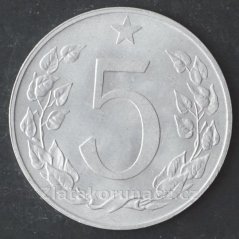 5 haléř 1954
