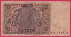 Německo - 20 Reichsmark 22.1.1929 - série A-C - 8 m.č.