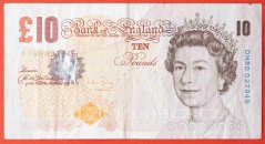 Anglie - 10 Pounds 2004