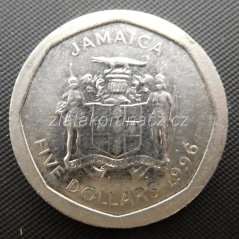 Jamajka - 5 dollars 1996
