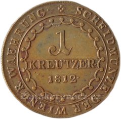 1 krejcar 1812 B