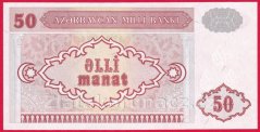 Azerbajdžan - 50 Manat 1999