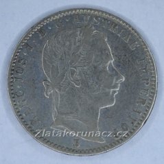 1/4 zlatník F.J.I-1859 B
