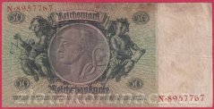 Německo - 50 Reichsmark 30.3.1933 - série N -O - 7 m.č.