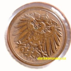 Německo - 1 Reich Pfennig 1906 E