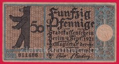 Berlín - 50 pfennig - 1921