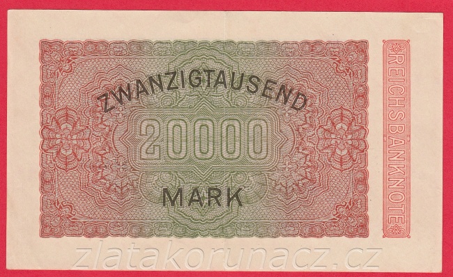 Německo - 20.000 mark 20.2.1923 - série N-PR