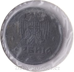 Srbsko - 2 dinar 1942 BP