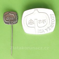 Za věrnost - 35. let "stříbrný" + miniatura