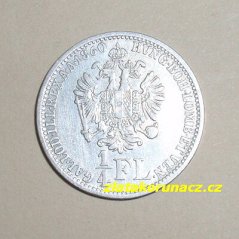 1/4 zlatník   1860 V