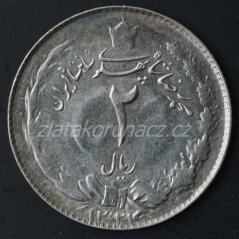 Írán - 2 rials 1324 (1945)