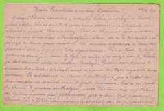 Rakousko-Uhersko - Razítko K.k.Ban-Kompagnie 1/Sch,7 zensuriert