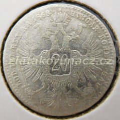20 Krejcar 1868