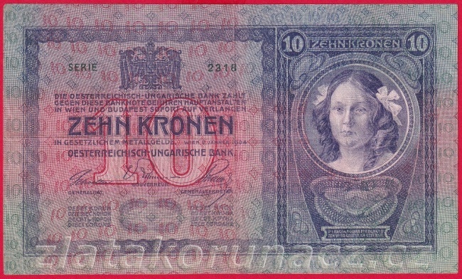 Rakousko-Uhersko - 10 kronen 1904