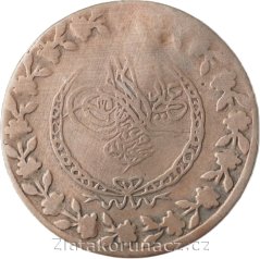 Turecko - 1 kurush 1223/24 - Mahmud II.