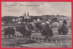 Orlová - Pohled z koupaliště Poruba