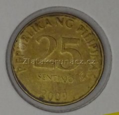 Filipíny - 25 sentimos 2009