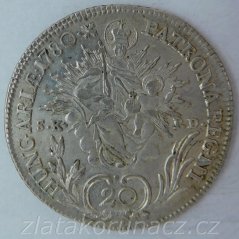 20 Krejcar 1780 B/SK-PD