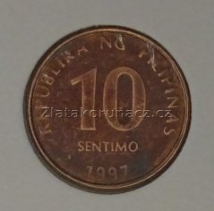Filipíny - 10 sentimos 1997
