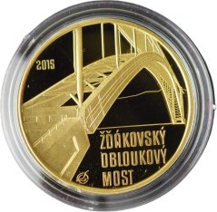 2015 - 5 000 Kč - Žďiakovský most Proof