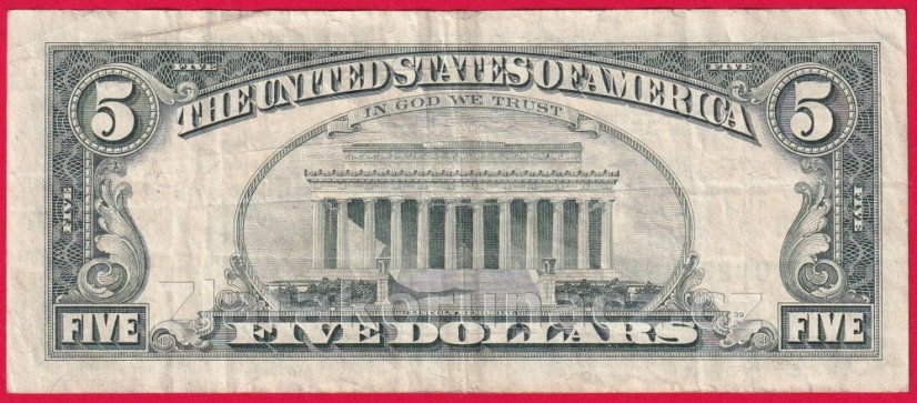 USA - 5 Dollars 1995