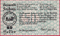 Fraham - 50 haléřů - 1920