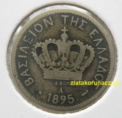 Řecko - 20 lepta 1895 A