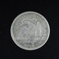 USA - 1/4 dollar 1877 S
