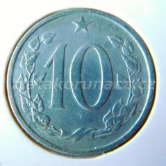 10 haléř 1968