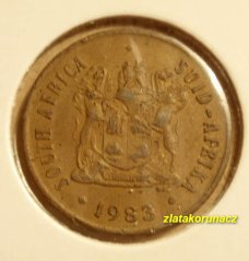 Afrika jižní (Jihoafrická rep.) - 2 cent 1983