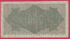 Německo - 1000 mark 15.9.1922 - série S-MK