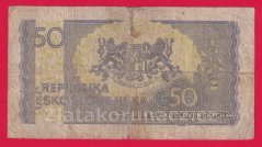 50 Kčs b.l. 1945 JE