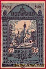 Waidhofen - 50 haléřů - 1920