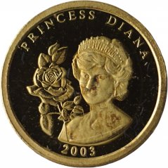 Zlatá medaile - Princess Diana