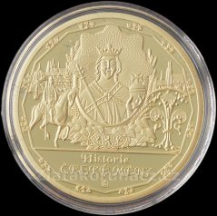 Historie české měny - Dukát se Svatým Václavem