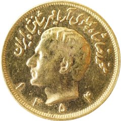 Zlatá mince Iran - 2 1/2 Pahlaví 1354 (1975)