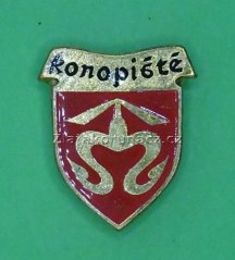 Konopiště - červená