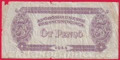 Maďarsko - 5 Pengö 1944