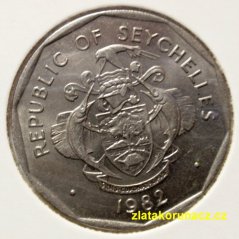 Seychelles -  5 rupees 1982