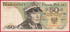 Polsko - 50 zlotych 1975